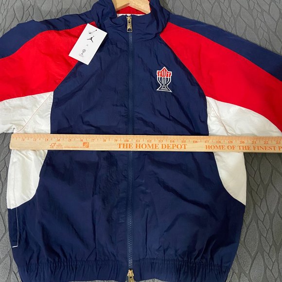 Nike Air Jordan x Trophy Room USA Woven Track Jacket DR2954-410 Mens NEW - Picture 13 of 15